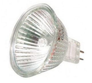 Cómo funciona una bombilla o lámpara halógena?